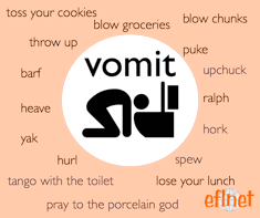 Words for Vomit